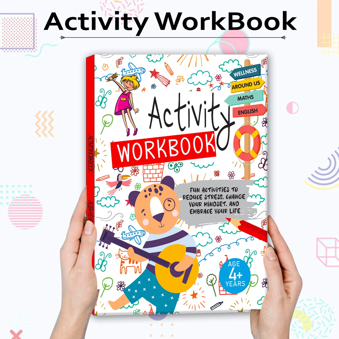 The Ultimate Activity Workbook | Fun Learning Book for Kids 3+