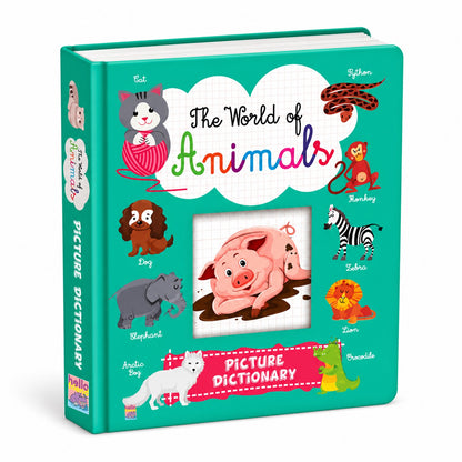The World of Animals – Picture Dictionary | Animal & Early Learning Board Book for Kids