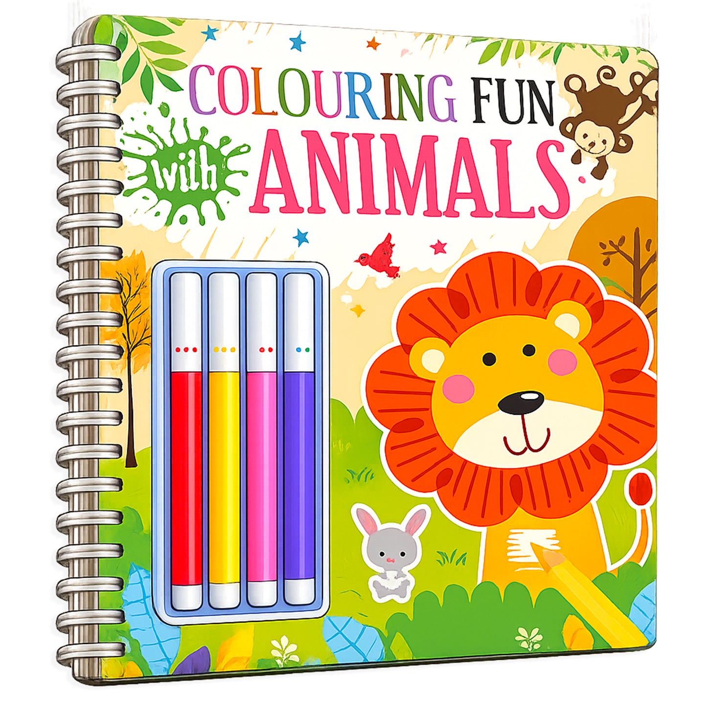 Colouring Fun With Animals | Animal Coloring Book for Kids | Creative Coloring Activity Book