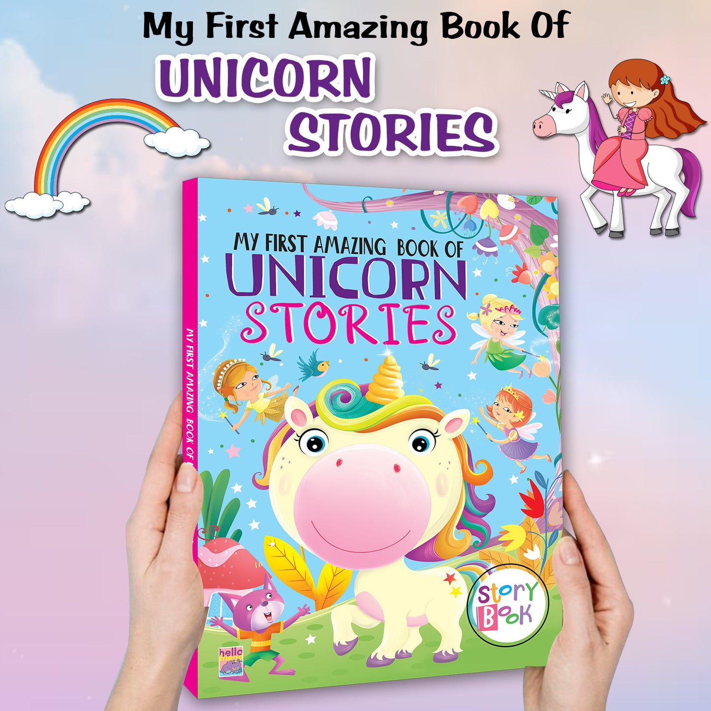 My First Amazing Book of Unicorn Stories | Magical Illustrated Story Book for Early Readers