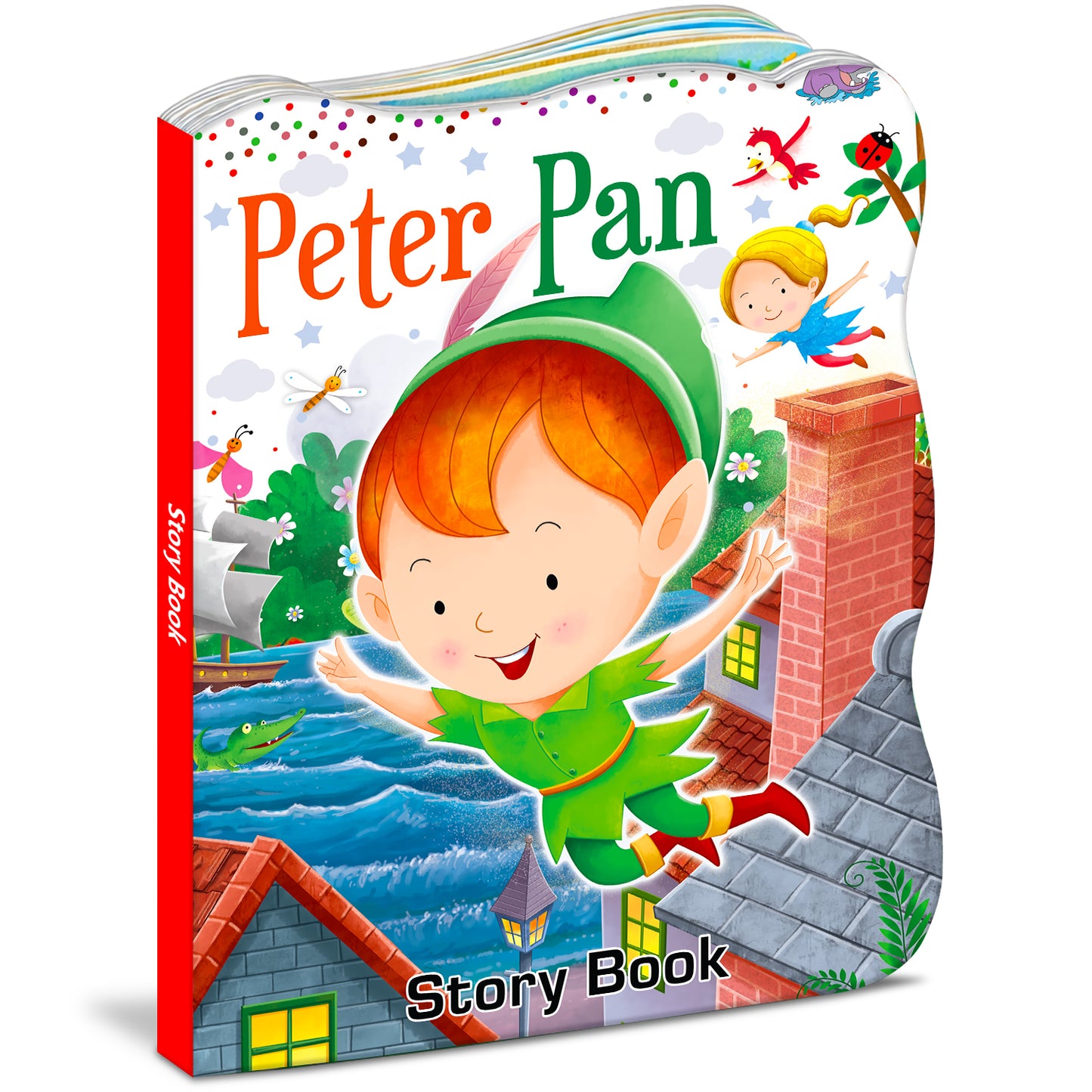 Peter Pan Story Book | Classic Fairy Tale for Early Readers | Illustrated Story Book for Kids