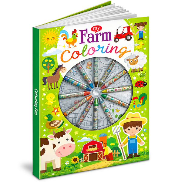 My Farm Colouring Book | Farm Animals Colouring Activity Book for Kids | Creative Learning & Fun Colouring Book