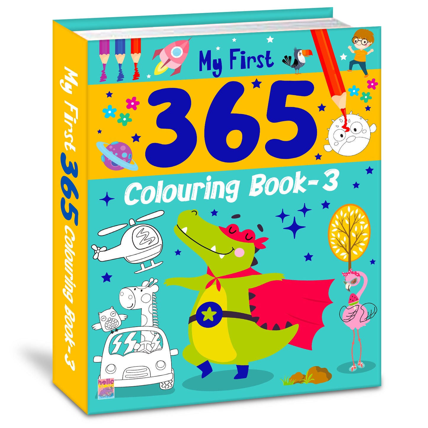 365 Colouring Book - 3A