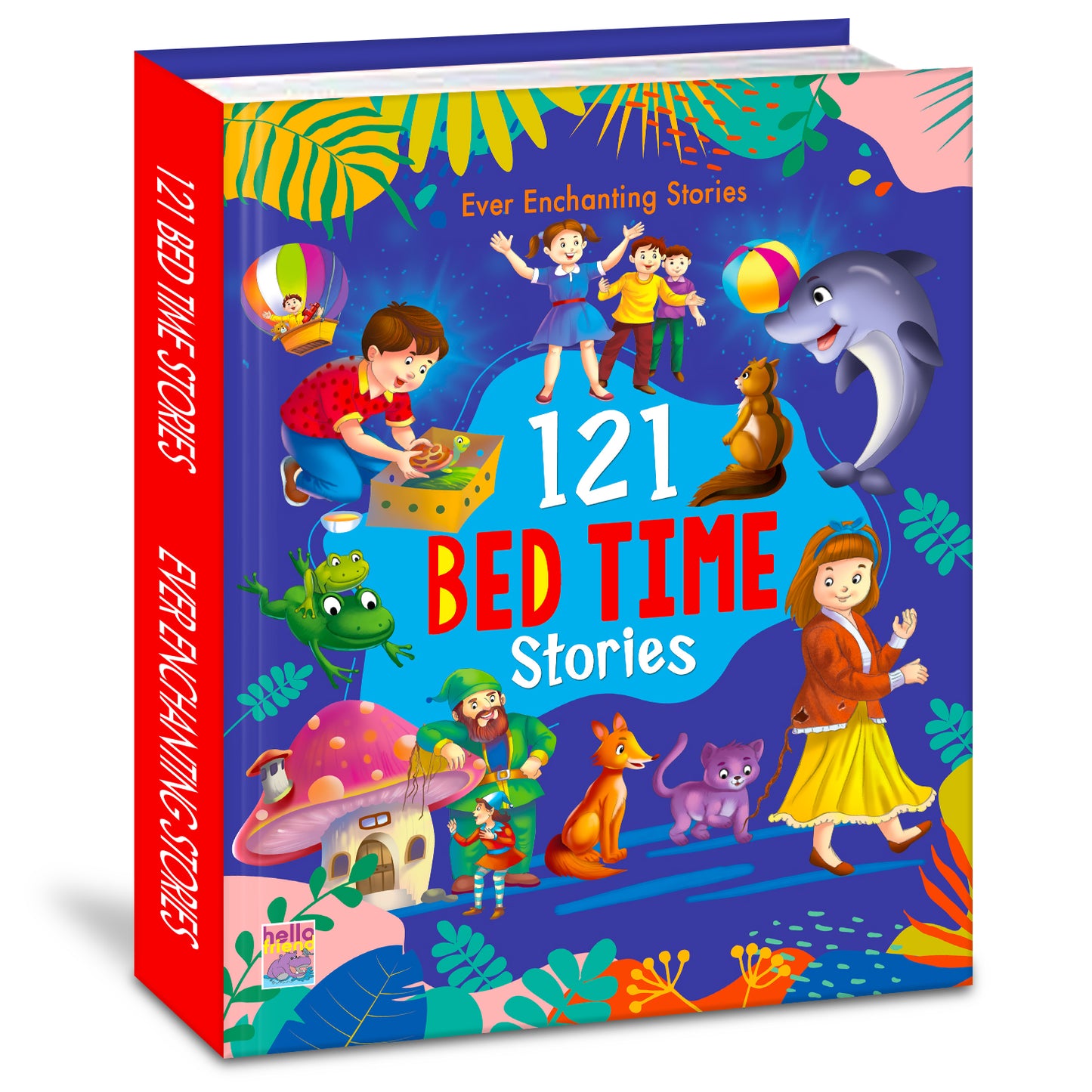 121 Bedtime Traditional Stories | Illustrated Story Book for Kids