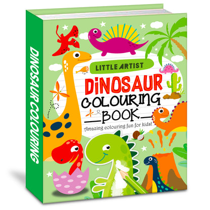 Little Artist Dinosaur Colouring Book | Fun Dinosaur Activity & Coloring Book for Kids