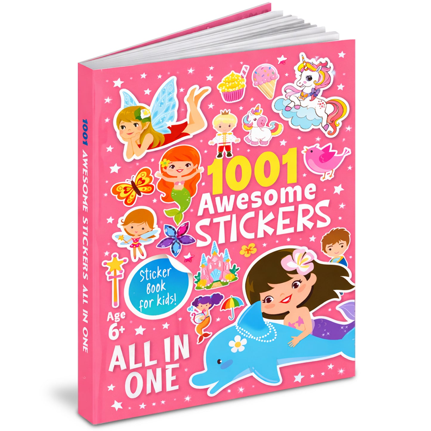 1001 Awesome Stickers All-in-One - Front Cover