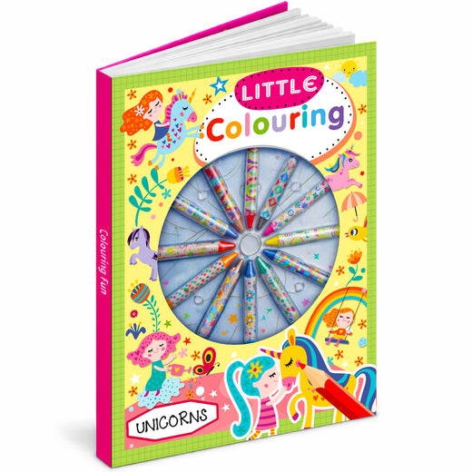 Unicorns Little Colouring Book | Unicorn Colouring Activity Book for Kids