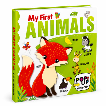 My first animals - pop-up fun book