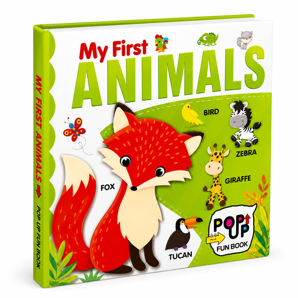 My first animals - pop-up fun book