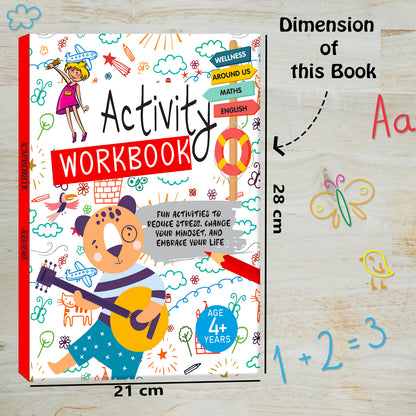 The Ultimate Activity Workbook | Fun Learning Book for Kids 3+