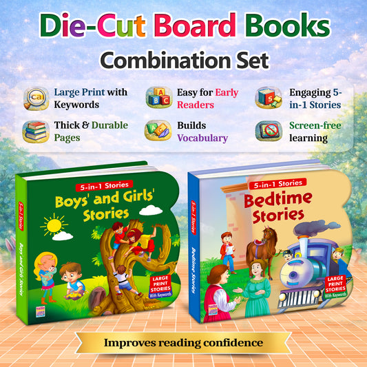 Boys & Girls Stories + Bedtime Stories | 2-Book Story Combo for Kids 3+