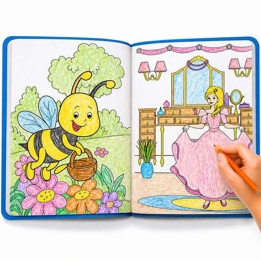 Jumbo Colouring Book 3 - Activity Colouring Book for 3 to 6 years kids