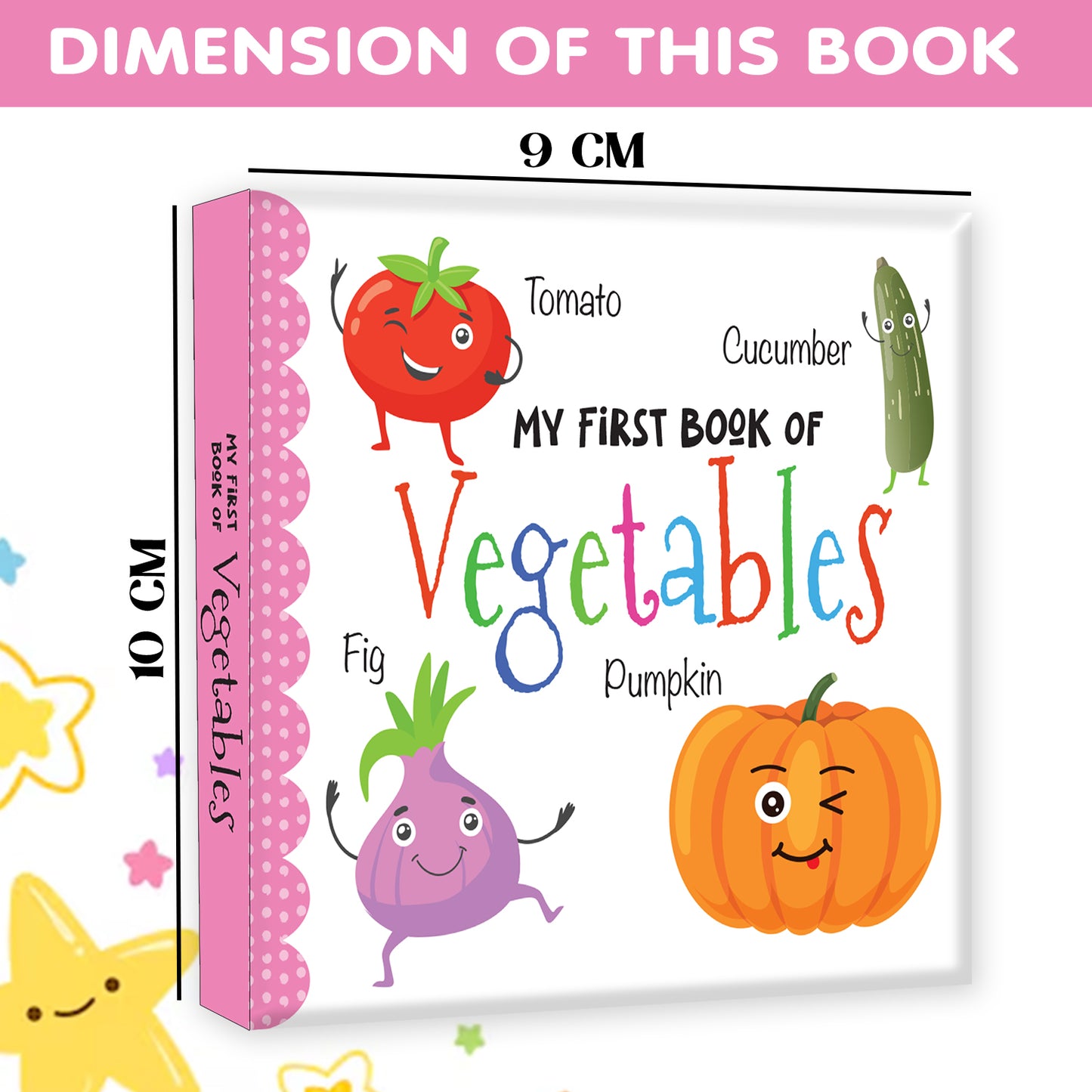 My First Book of Vegetables | Vegetable Learning Board Book for Toddlers | Early Learning Picture Book