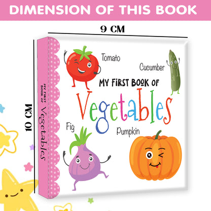 My First Book of Vegetables | Vegetable Learning Board Book for Toddlers | Early Learning Picture Book