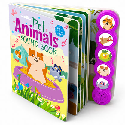 Pet Animals Sound Book - Dog and the Puppy Page