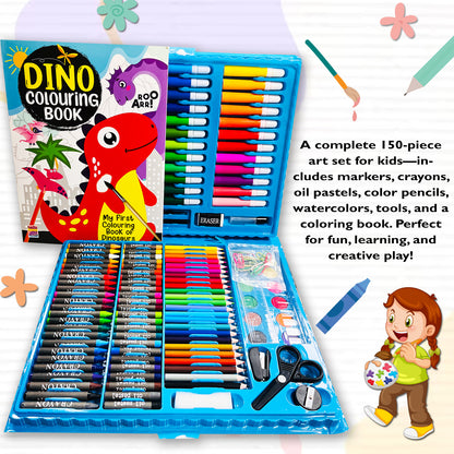 150 Piece Dino art set