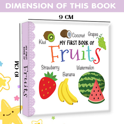 My First Book of Fruits | Fruit Learning Board Book for Toddlers | Early Learning Picture Book