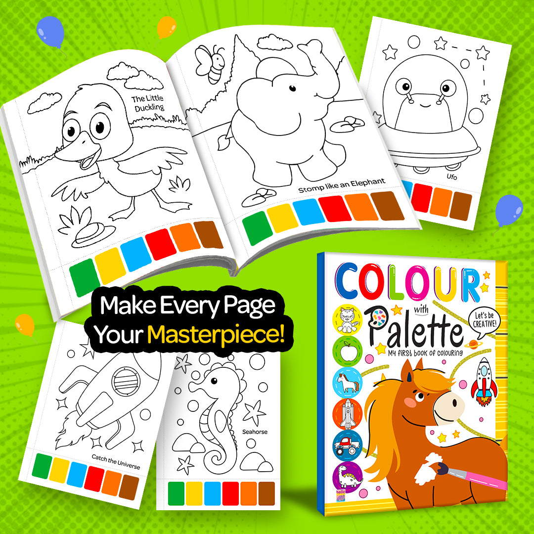 Colour with palette