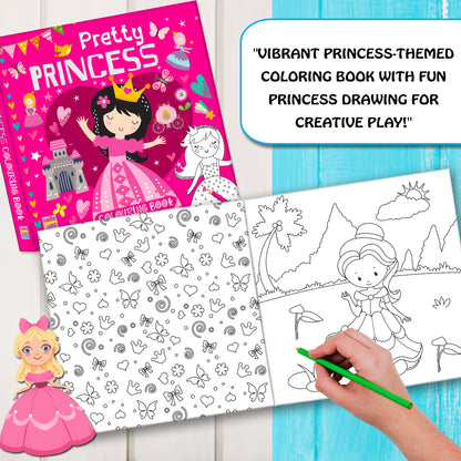 Pretty Princess Colouring Book: Pretty Princess Colouring Book
