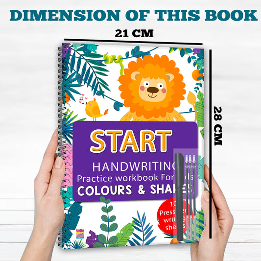 Start handwriting workbook colour & shapes book