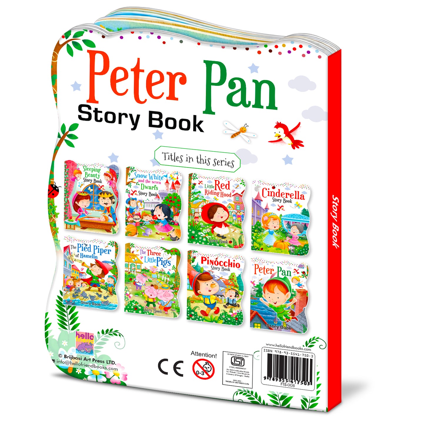 Charming Fairy Tales: Cinderella | Illustrated Story Book for Kids