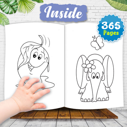 365 Colouring Book - 2A