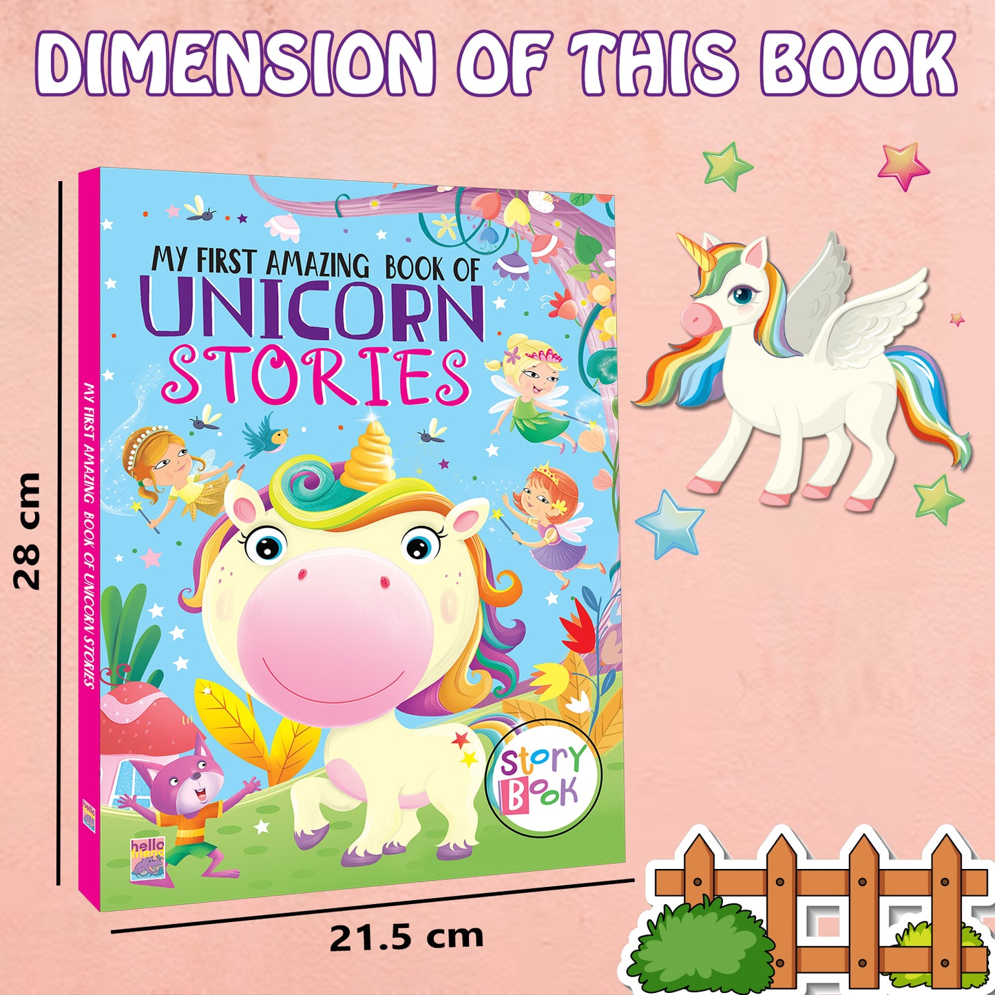 My First Amazing Book of Unicorn Stories | Magical Illustrated Story Book for Early Readers