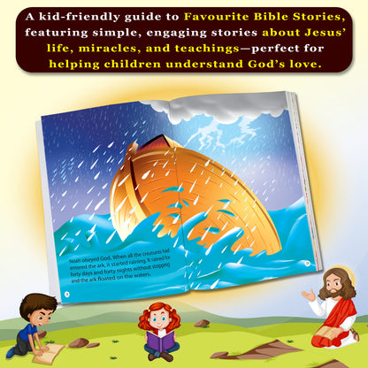 Favourite Bible Stories | Illustrated Bible Story Collection for Kids | Christian Religious Book