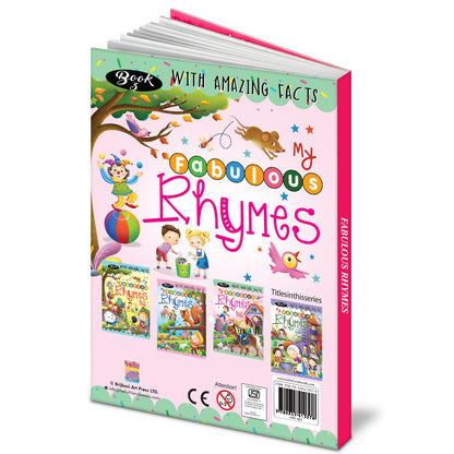 My Fabulous Rhymes Book 3 | Illustrated Nursery Rhymes Book for Early Readers & Early Learning