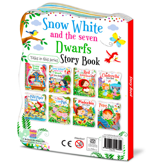 Snow White and The Seven Dwarfs | Illustrated Story Book for Kids