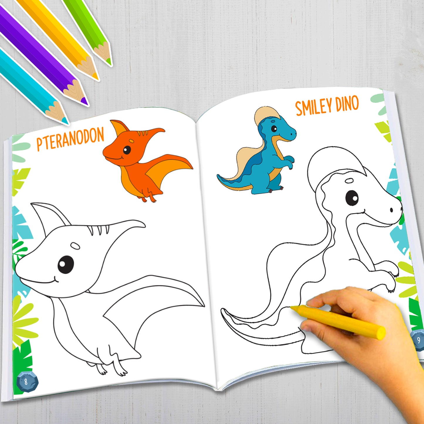 Super Dinosaur Colouring Book