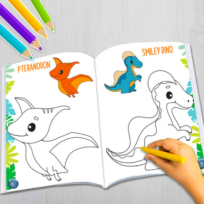 Super Dinosaur Colouring Book