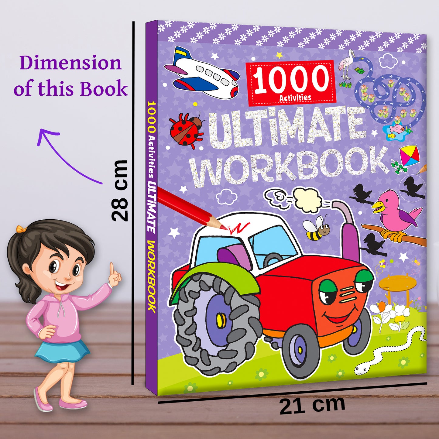 1000 Activities Ultimate Workbook - 1000+ activities 192 pages