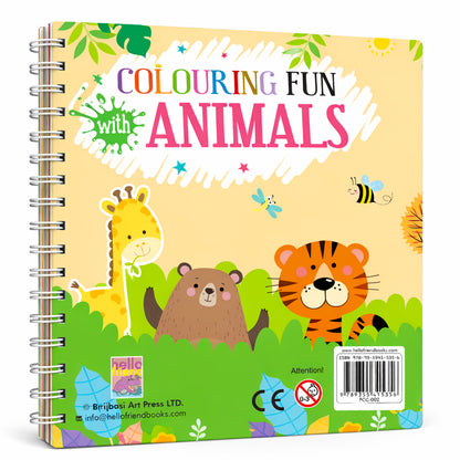Colouring Fun With Animals | Animal Coloring Book for Kids | Creative Coloring Activity Book