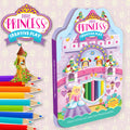 Hello Princess Colouring Kit | Princess Coloring & Creative Activity Kit for Kids | Magical Art & Learning Kit
