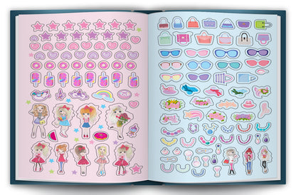 My Fashion Colouring Bag | Fashion Coloring & Creative Activity Kit for Kids