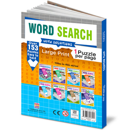 Word Search Puzzles Book 2 with Solutions - Engaging Puzzle Feature