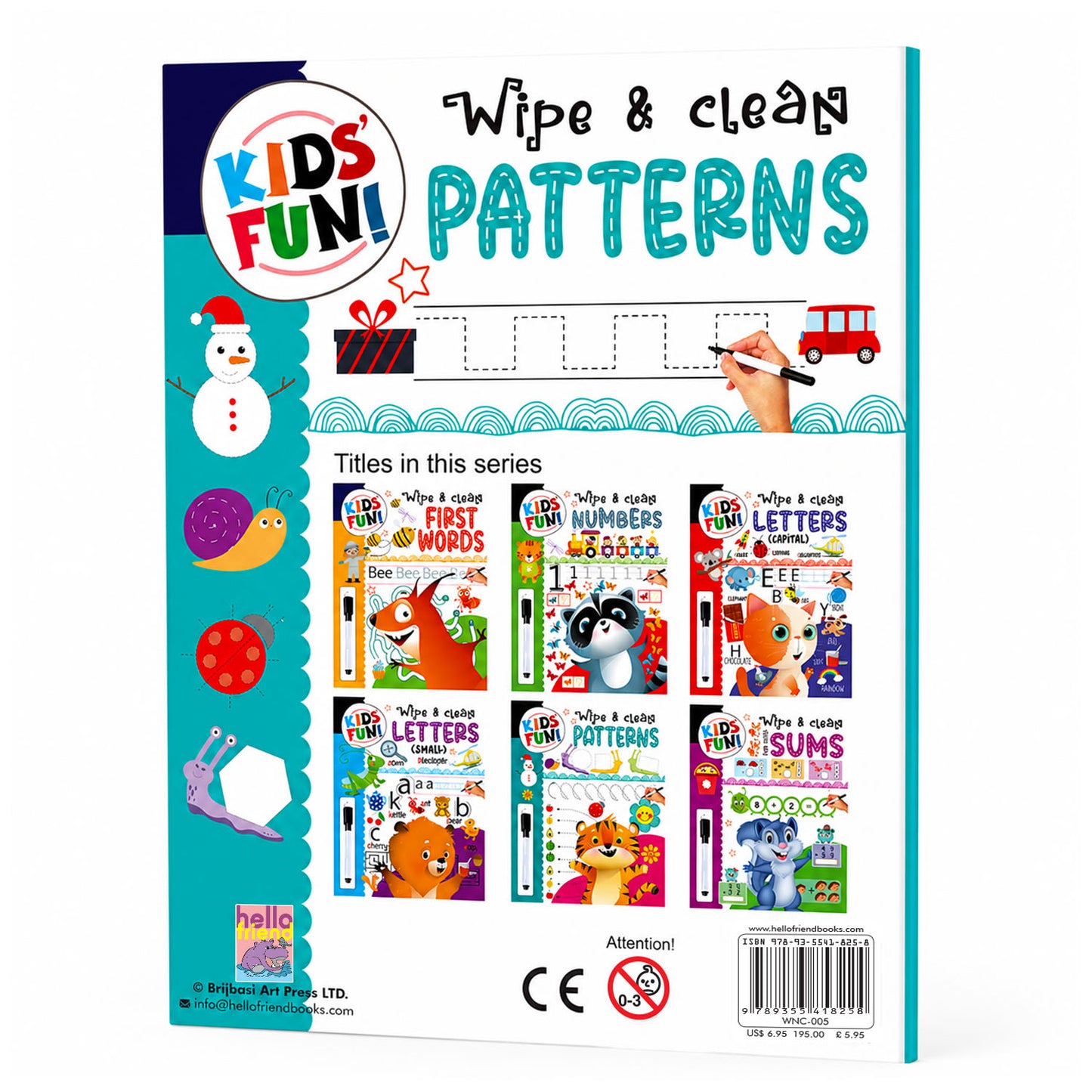 Wipe & Clean Patterns - More titles in series lifestyle