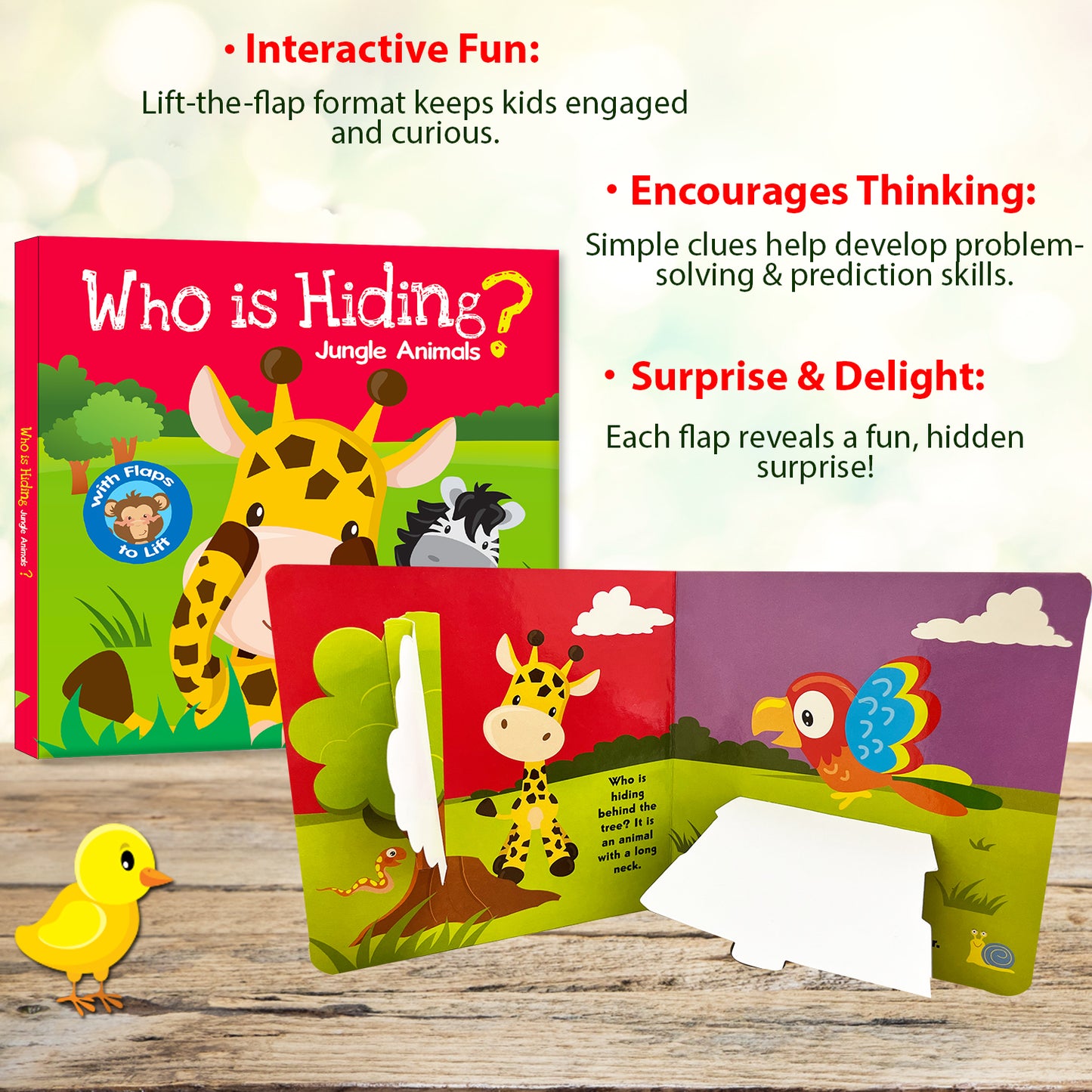 Who is hiding - jungle animals