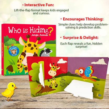 Who is hiding - jungle animals