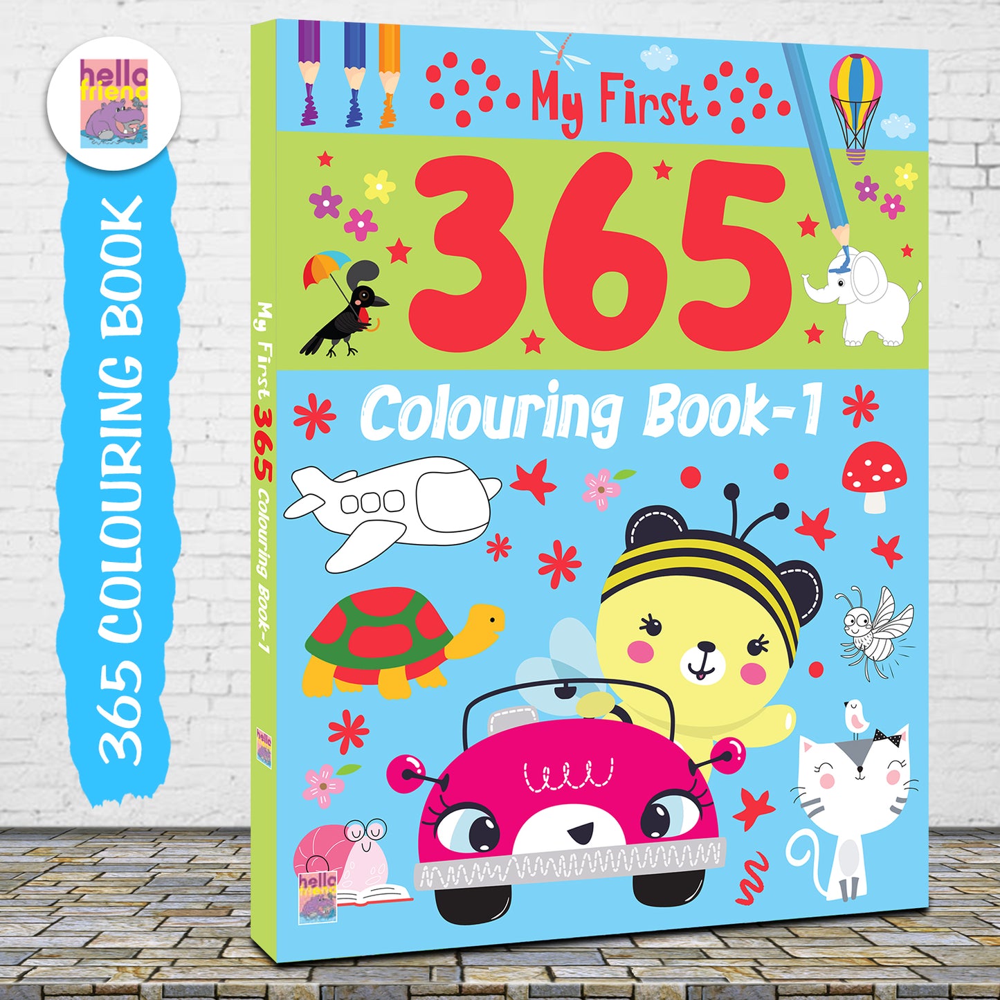 365 Colouring Book - 1A