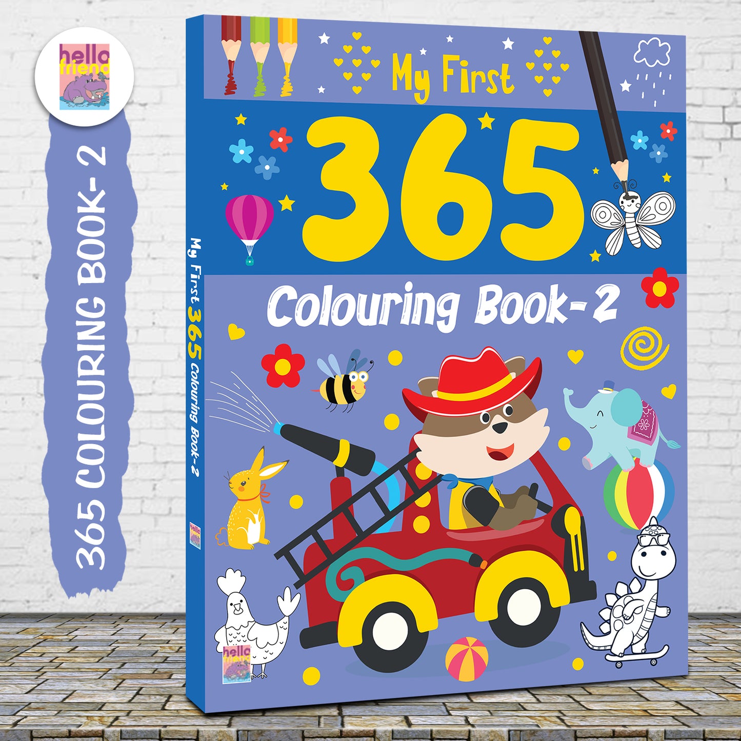 365 Colouring Book - 2A