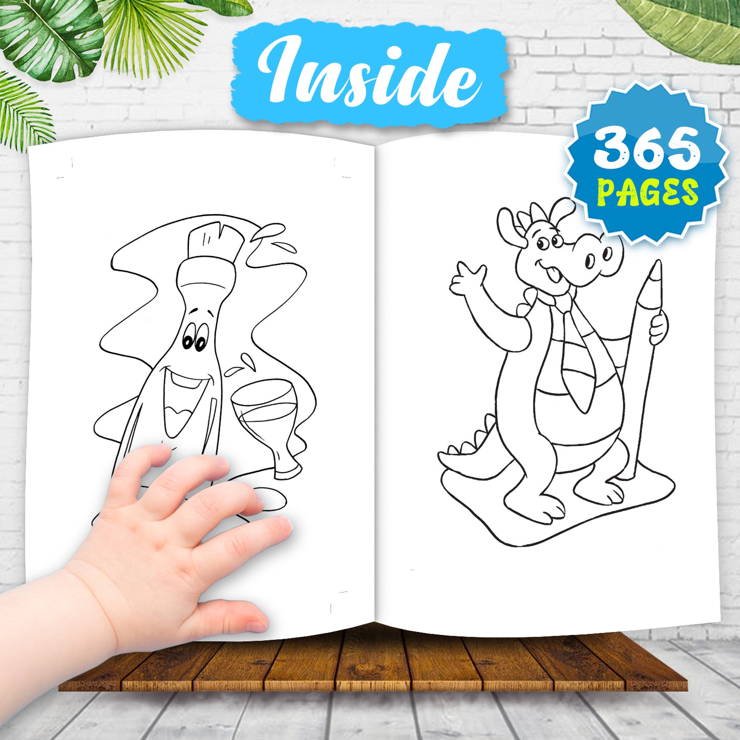 365 Colouring Book - 1A