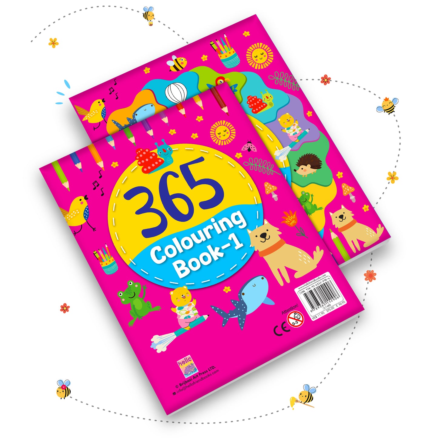 365 Colouring Book 1 | Activity Colouring Book for Kids