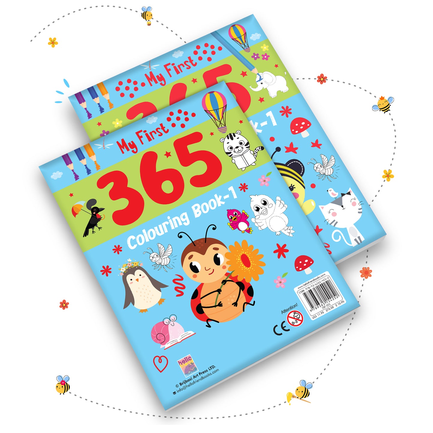 365 Colouring Book - 1A