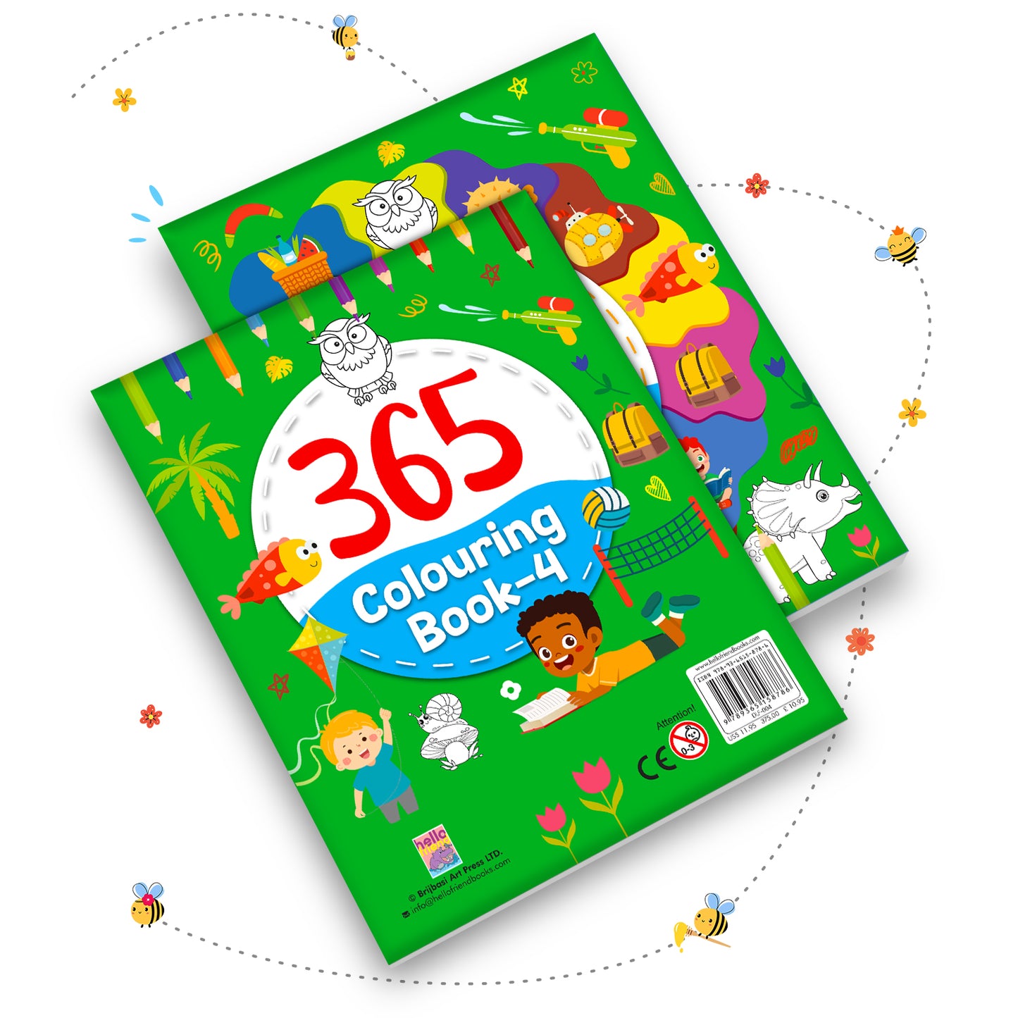 365 Colouring Book 4 | Colouring Activity Book for Kids