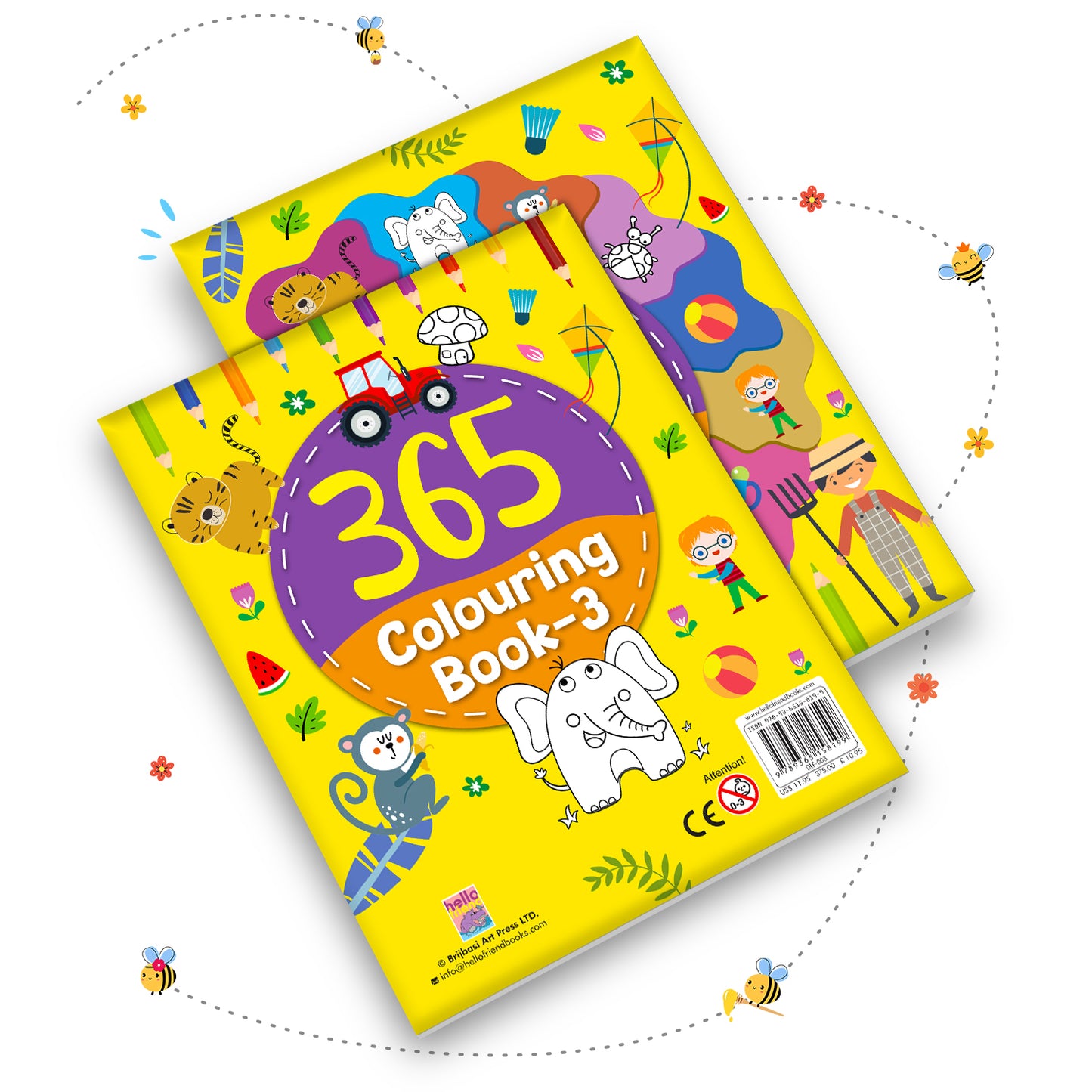 365 Colouring Book 3 | Colouring Activity Book for Kids