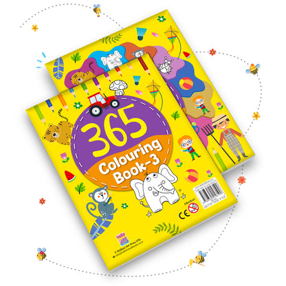 365 Colouring Book 3 | Colouring Activity Book for Kids