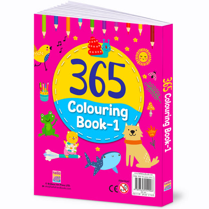 365 Colouring Book 1 | Activity Colouring Book for Kids