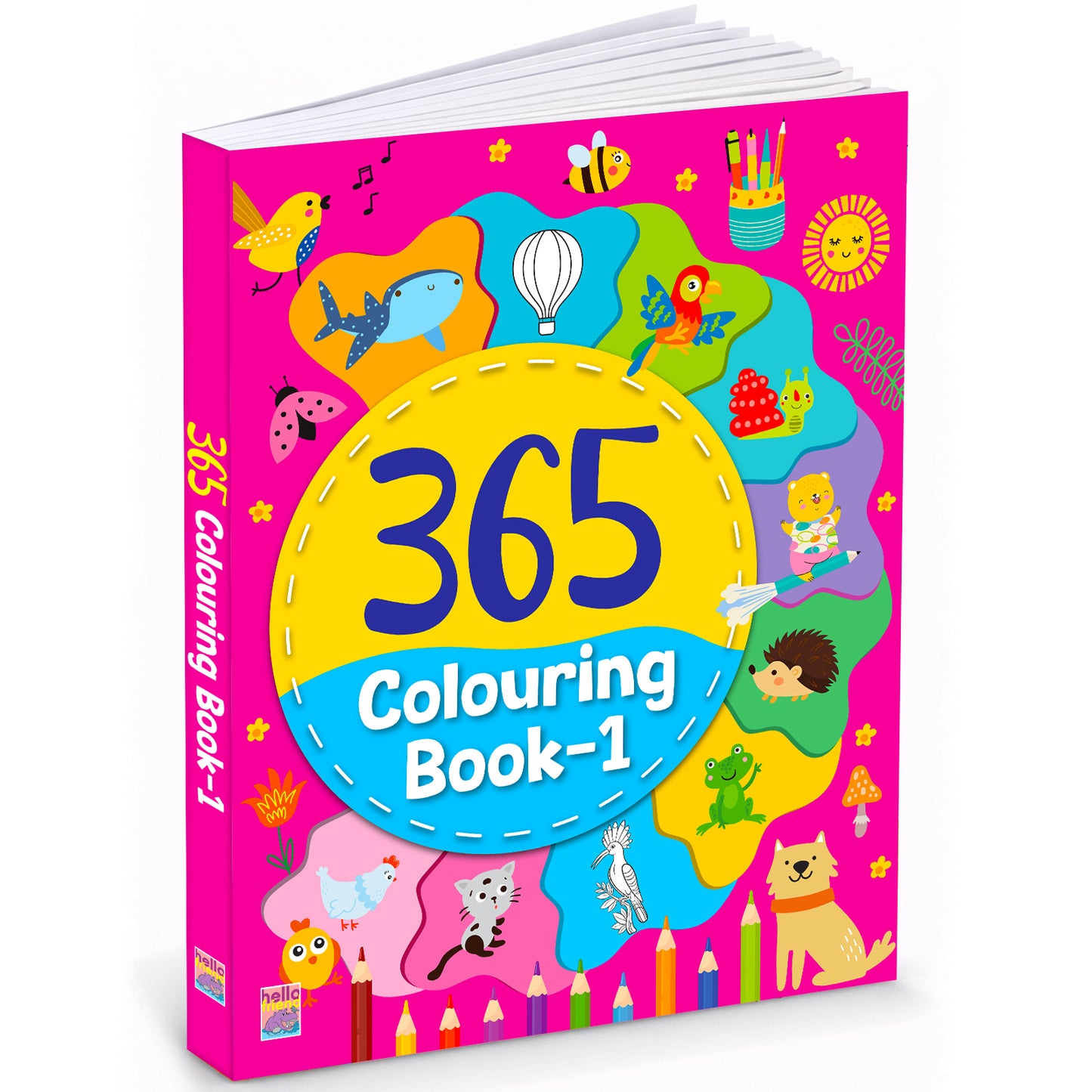 365 Colouring Book 1 | Activity Colouring Book for Kids